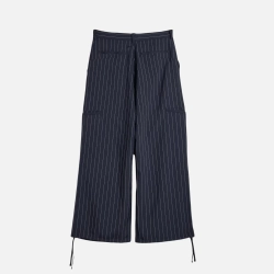 Y-3 Свободные брюки Pinstripe