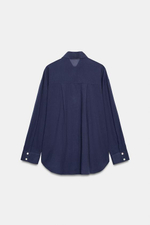 ХЛОПЧАТОБУМАЖНАЯ РУБАШКА ОВЕРСАЙЗ - ZARA