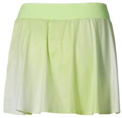 Damska spodniczka tenisowa Mizuno Tennis Graphic - lime pulp