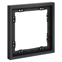 Рамка пластиковая на 1 пост Voltum S70 Графит VLS100107