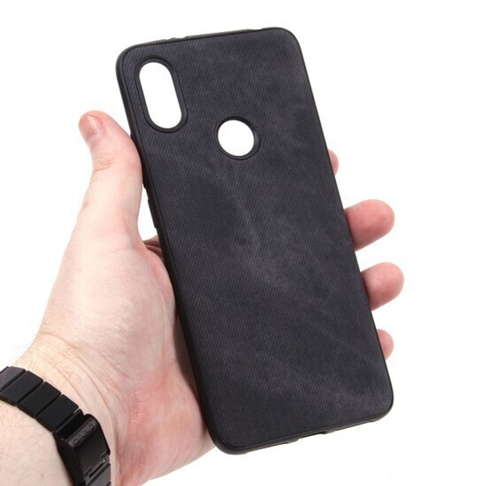 Чехол текстильный для Xiaomi Redmi S2, 010817 Бордовый