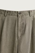 БРЮКИ ЧИНОС RELAXED FIT СО СКЛАДКАМИ — ZARA · 6887/452