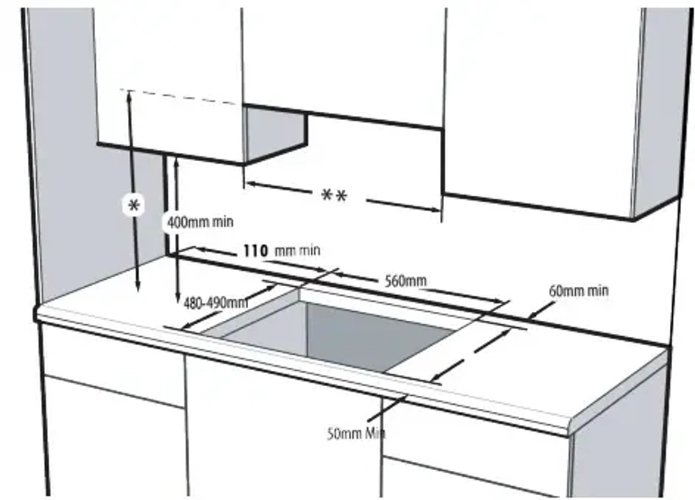 Газовая варочная панель Hotpoint HG 62FD/BK