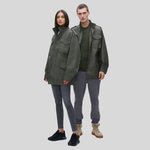 Куртка Alpha Industries M-65 Olive Green (Зеленый) и лайнер ALS/92 Vintage Khaki (Бежевый)