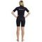 Гидрокостюм женский Marlin Costa Shorty Lady 2 мм черно-фиолетовый