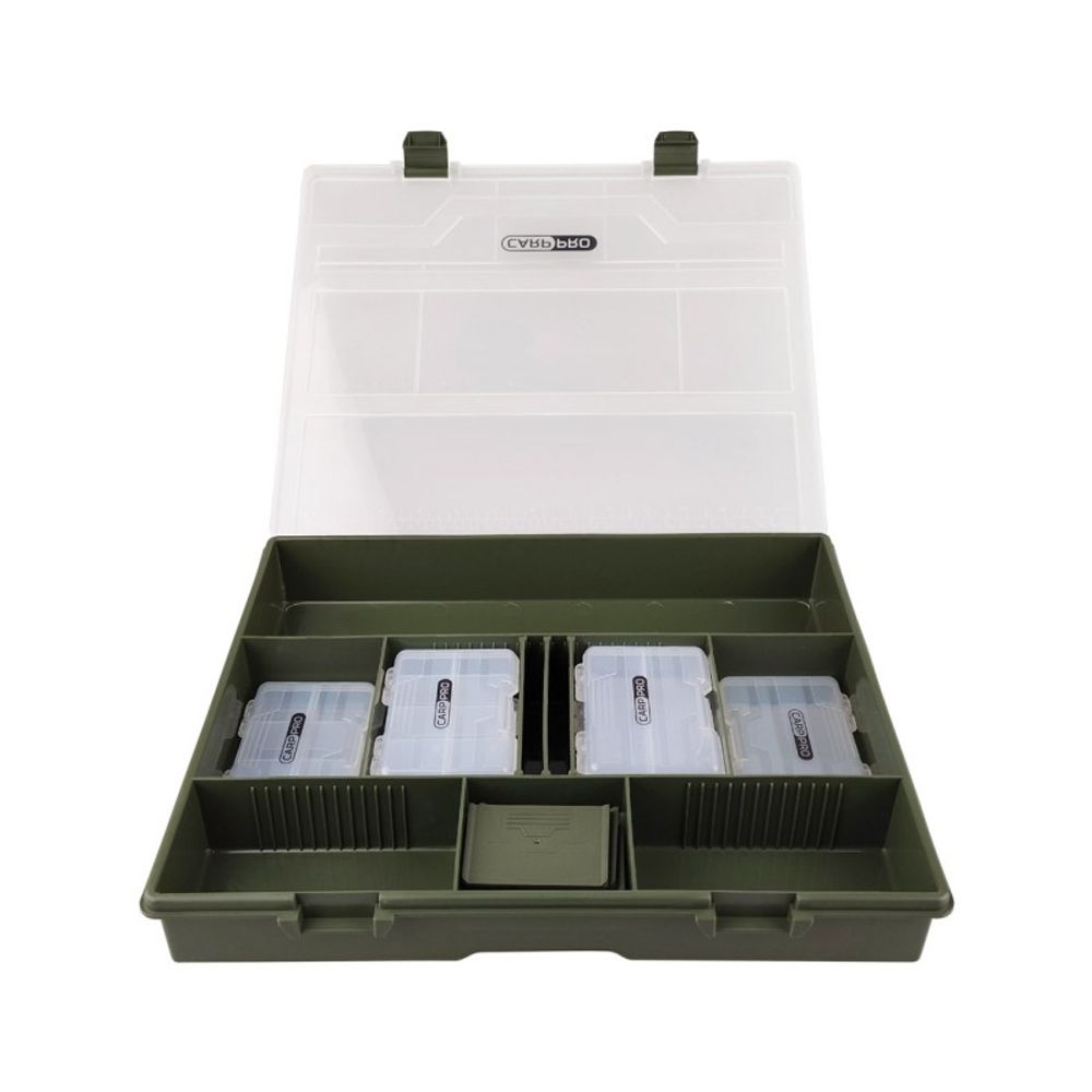 CARP PRO Коробка карповая Large Tackl комплект 1+6 коробок 365x310x58мм
