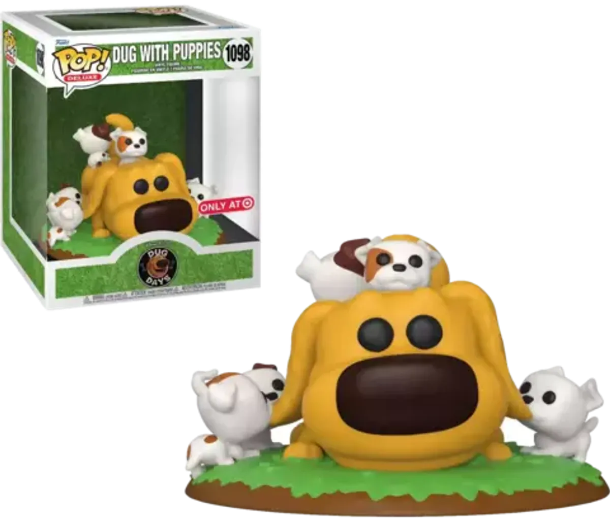 Funko POP! Dug Days: Dug with puppies (Exc) (1098)