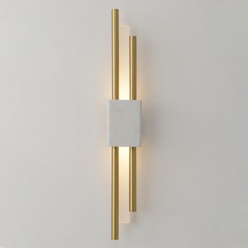 Бра 6W 3000K CARTA AP6W LED WHITE/BRASS белый/латунь Crystal Lux