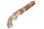 Механическая деревянная сборная модель Wood Trick Дробовик SG-12 Shotgun