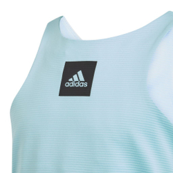 Футболка для девочки теннисная Adidas G Q2 Tank Heat Ready - Бирюзовый