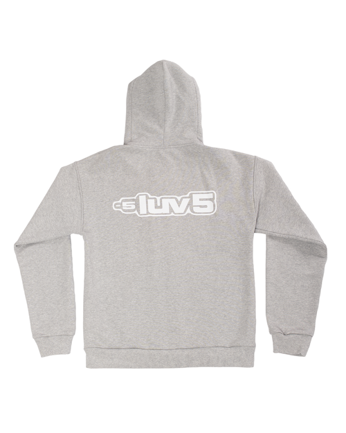 ZIP HOODIE "-5LUV5"