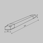 Источник напряжения TRIAC 24В 75Вт IP20, 734009. TM Maytoni