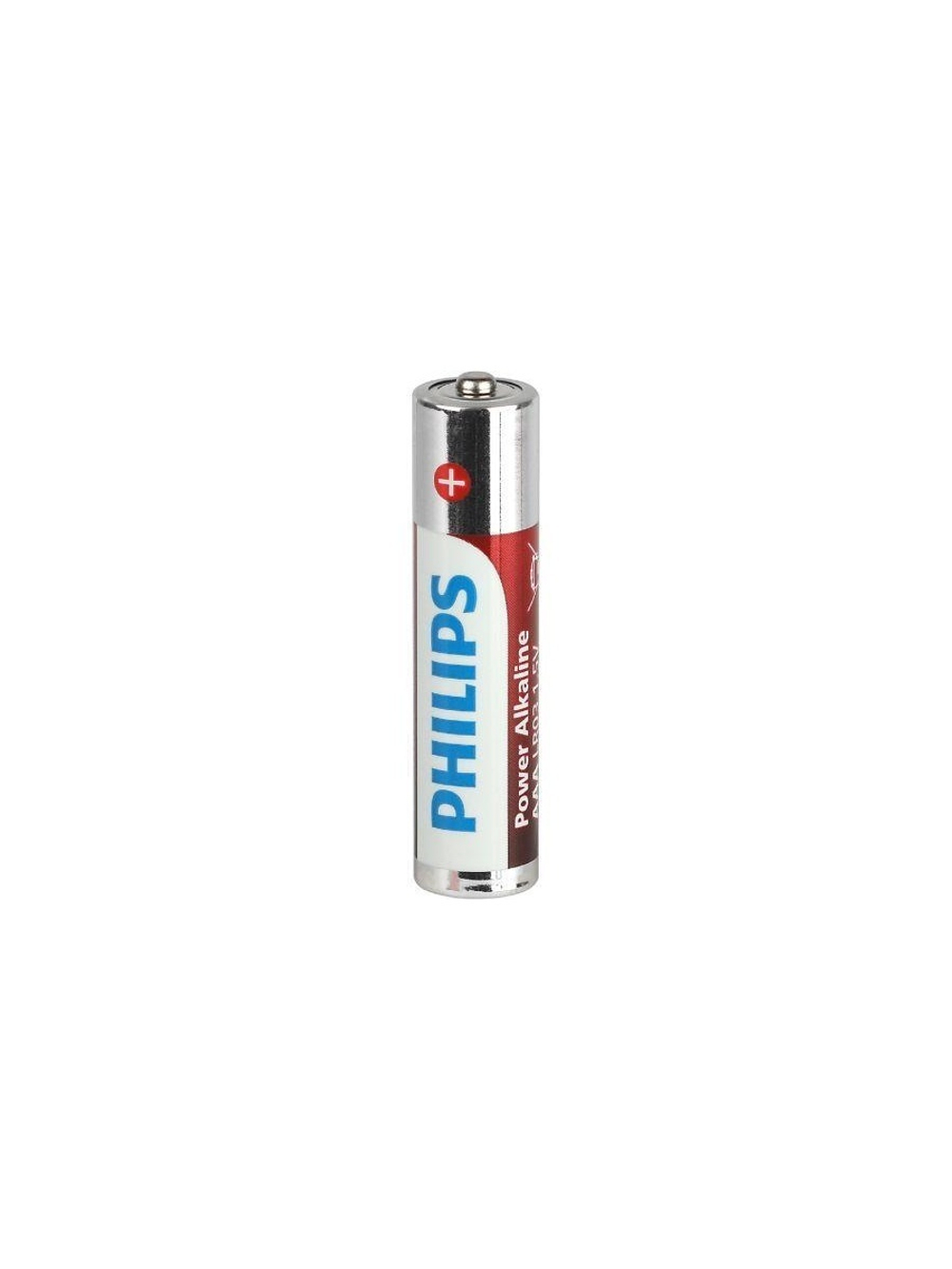 Элемент питания алкалиновый AAA/LR03 1.5В Power (блист. 20шт) Philips Б0064654
