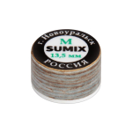 Наклейка для кия "Sumix" ø13,5мм Medium с фиброй 1шт