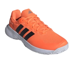 Мужские теннисные кроссовки Adidas GameCourt 2 M - lucid orange/core black/silver metallic