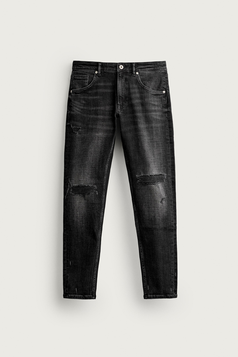 ДЖИНСЫ SKINNY С РАЗРЕЗАМИ — ZARA