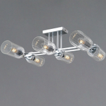 IL0780-6CSQ-25 CR NAPLES светильник потолочный ILLUMICO, E14х6
