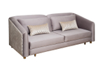 Диван Garda Decor Треви (Trevi) 230М(К) трехм раскл с кантом серый Colt032+Melody 232*103*88 см