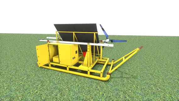 Электростанция YASHEL Technologies МТД-10.25-Тяжелая 0,6кВа 24В