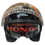 Шлем Honda Sundiro двухцветный, с санвизором, размер L (RR)