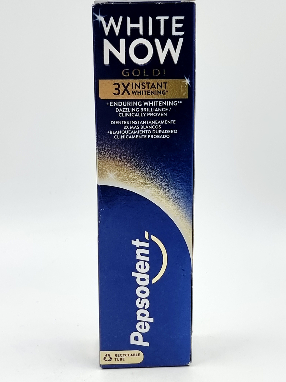 Зубная паста Pepsodent "White Now Gold" 75 мл (Из Финляндии)