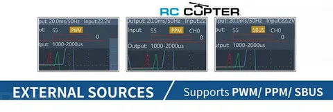 Сервотестер ToolkitRC ST8 (PWM, PPM, SBUS)
