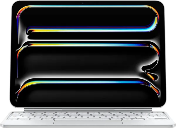 Клавиатура Apple Magic Keyboard для iPad Pro 11" M5, M4 Белый | White (MWR03LL/A), Русская гравировка
