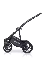 Коляска  PACCO (2 в 1) (RIKO BASIC) 04 Carbon (темно-серый-черный)