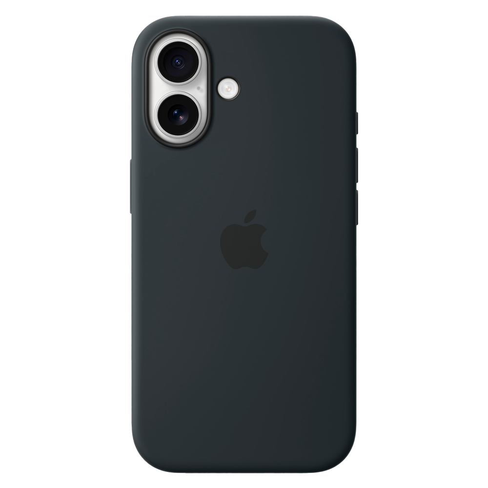 Силиконовый чехол Apple Silicone Case with MagSafe для iPhone 17, Black