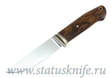 Нож авторский S125V Мокуме мельхиор ironwood