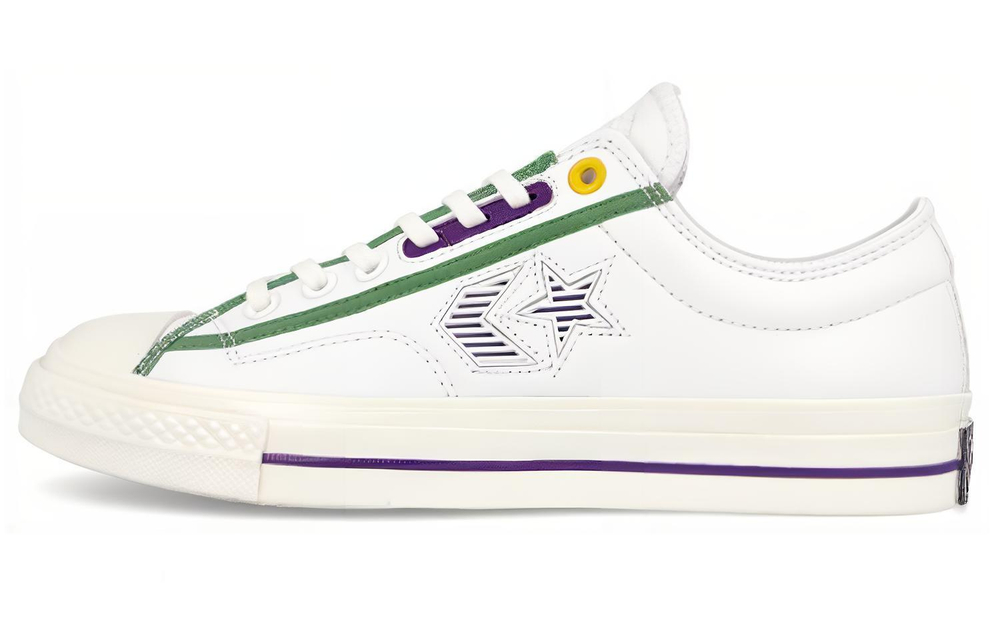 Star Player Converse Low "Logo Mashup - White Jet Stream"