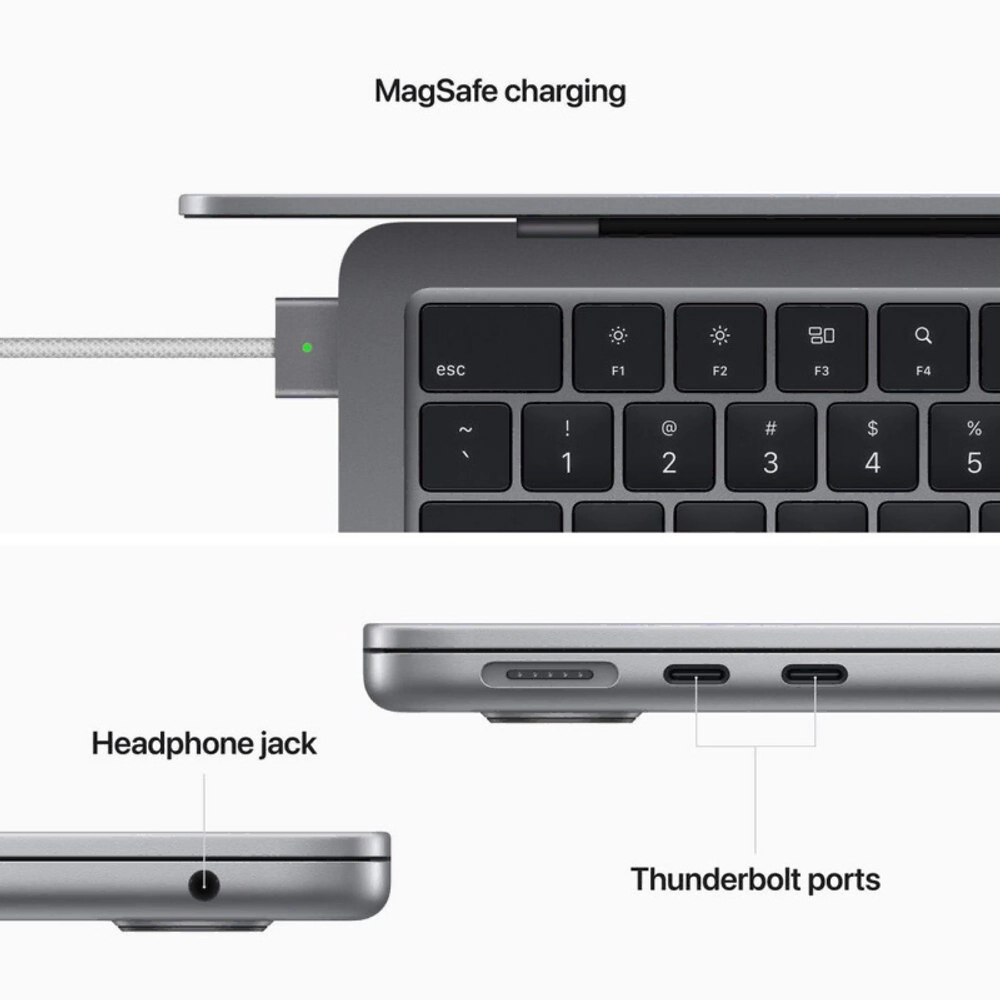 MacBook Air 13 2022 M2 8\256gb серый