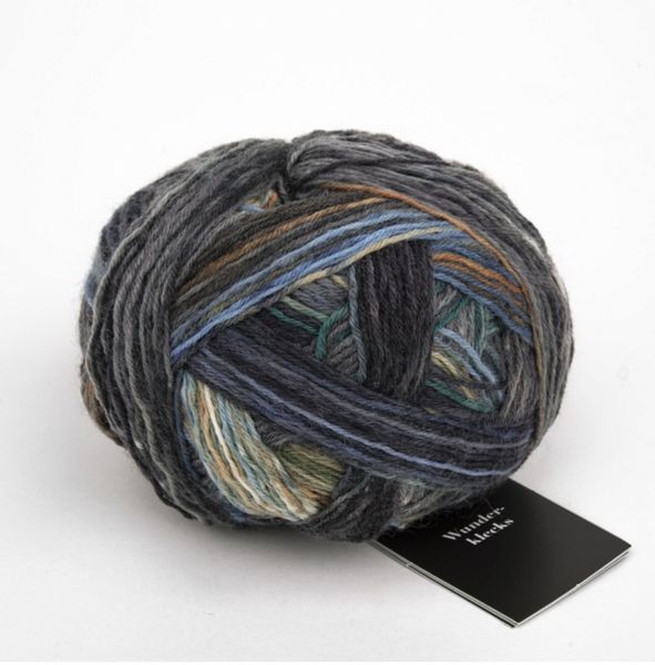 Пряжа Wunderklecks (75% шерсть, 25% полиамид), 100 г/420 м