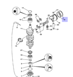 Комплект поршневых колец STD 68811603A000