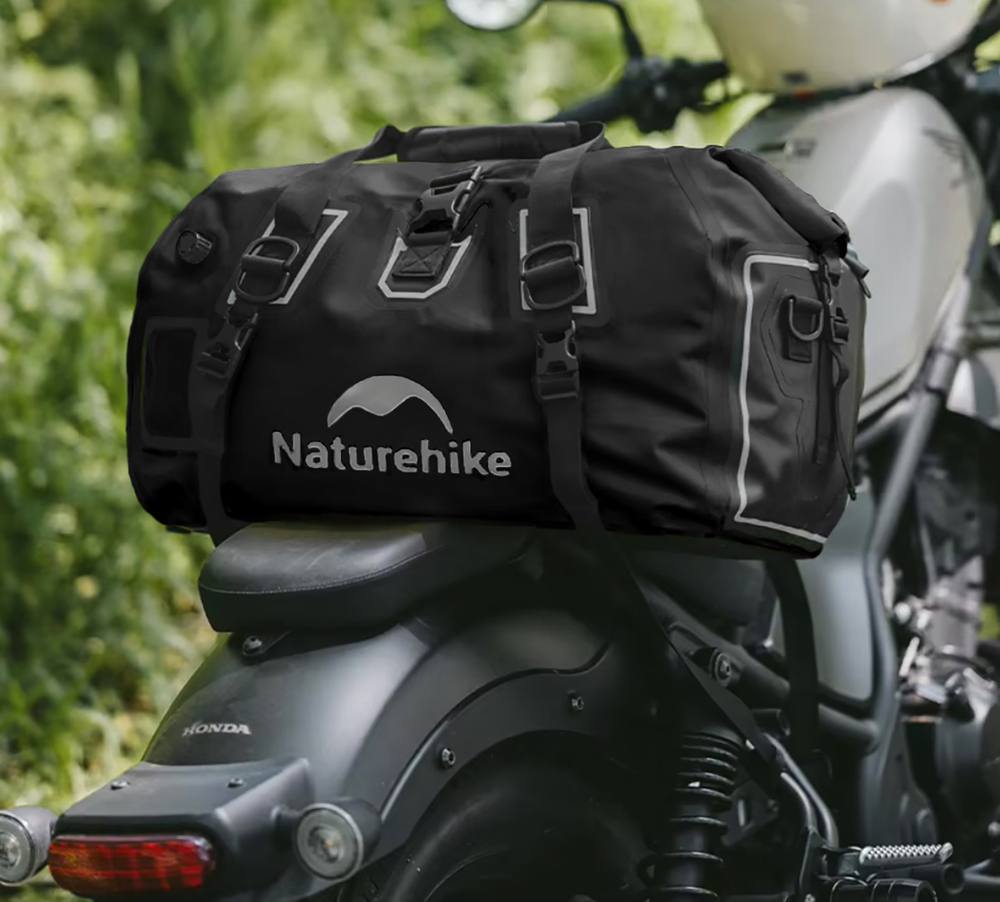 Гермосумка Naturehike 40 л ПВХ (черная)