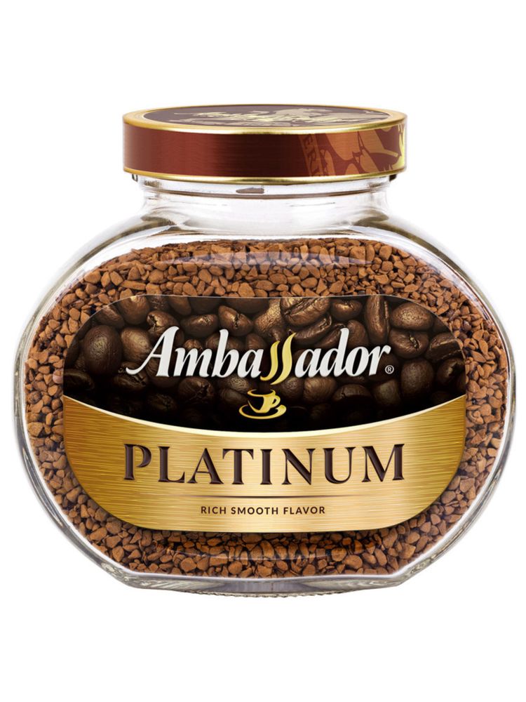 Кофе растворимый Ambassador Platinum 95 г x 2 шт