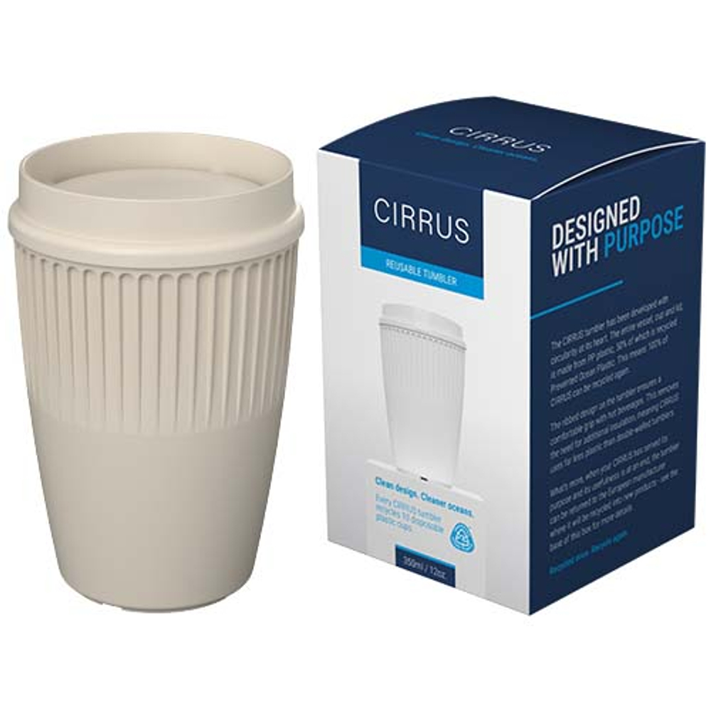 Cirrus POP кружка объемом 350 мл с крышкой, вращающейся на 360°