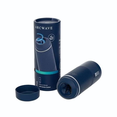 Синий мастурбатор с контролем всасывания Arcwave Pow Stroker (Цвет: синий)
