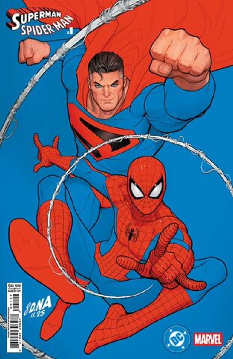 DC Marvel Superman Spider-Man #1 (Cover Q) (David Nakayama Cover)