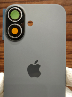 Задняя крышка ПРЕМИУМ для iPhone 17 ( заднее стекло ) задняя стеклянная панель / Цвет: Сиреневый / Lavender
