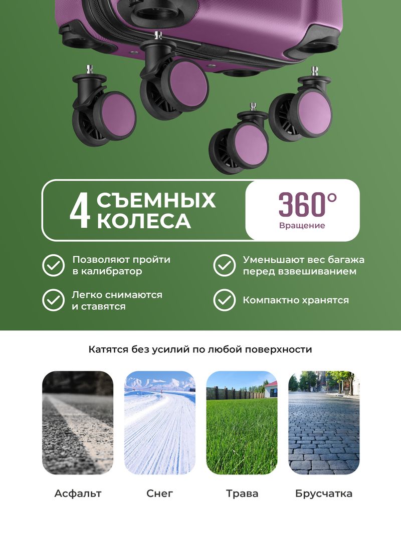 Набор S/L ручная кладь и большой Винный