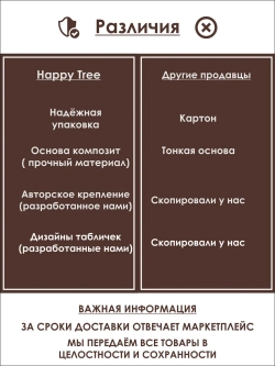Адресная табличка на дом с объемными буквами