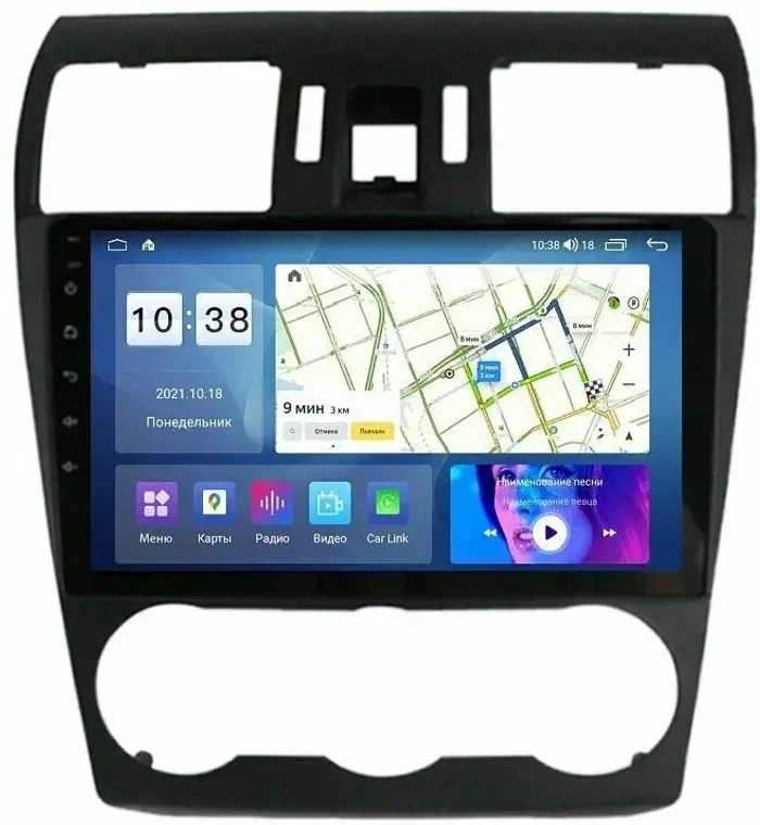 Магнитола для Subaru Forester, Impreza, XV 2012-2015 - Parafar PF995UHD на Android 13, Быстрая, QLED, CarPlay, 4G SIM-слот