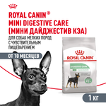 Royal Canin Mini Digestive Care Мини Дайджестив кэа Корм сухой для взрослых собак мелких пород с чувствительным пищеварением 1кг
