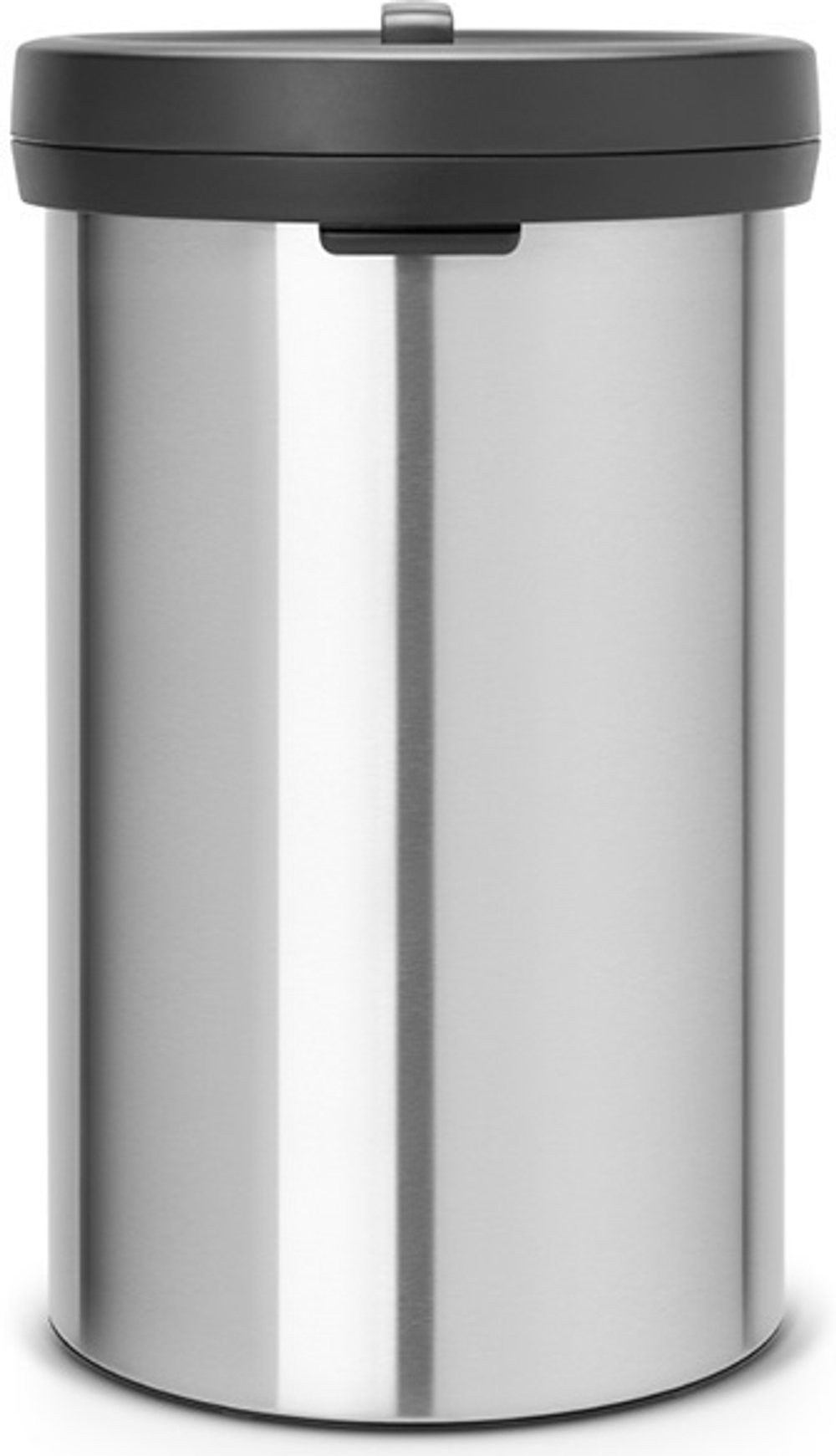 Ведро Brabantia Big Bin 60л матовая сталь сзади