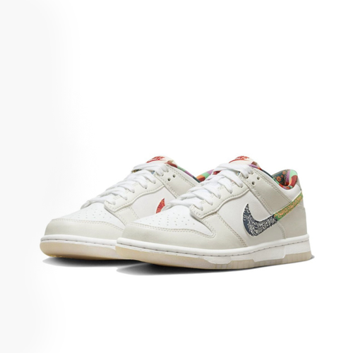 Кроссовки Nike Dunk Low GS «Multi-Color Paisley», беж.