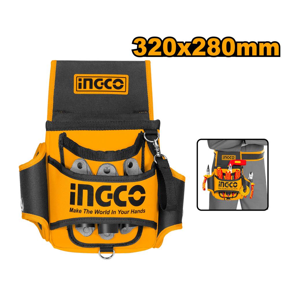 Сумка поясная для инструментов INGCO HTBP05021 INDUSTRIAL Сумка поясная для инструментов INGCO HTBP05021 INDUSTRIAL