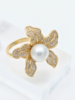 91004642 Кольцо Selena Pearls