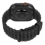 Часы Apple Watch Ultra 4, 49 мм, титан чёрного цвета, ремешок Ocean цвета «полупрозрачный чёрный» (2026)