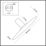 Настенный светодиодный светильник Odeon Light STOFLAKE 5078/35L